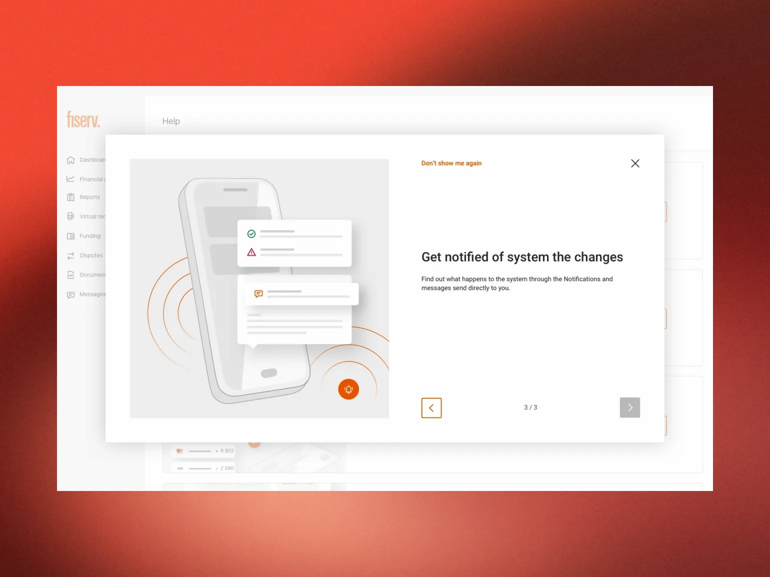 merchant portal, onboarding & product tours